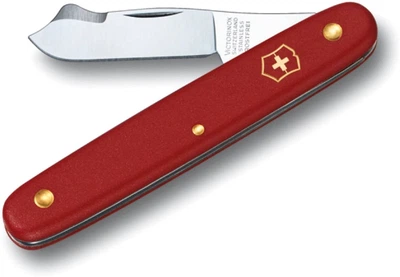 Ніж Victorinox садовий Budding Combi S Червоний (Vx39040)