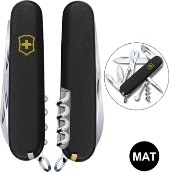 Нож Victorinox Climber Mat Черный (Vx13703.3_M0008p)