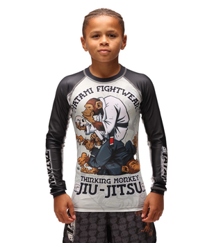 Дитячий рашгард Tatami Kids Thinker Monkey (TTM-KTMLS-YL)