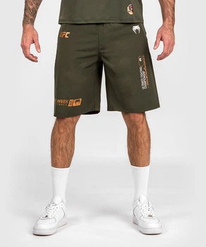 Спортивные шорты Venum UFC Adrenaline Fight Week Men’s Performance Shorts Khaki Bronze (VNMUFC-00180-590-XXL)