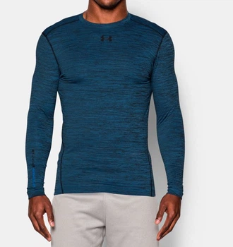Компрессионная футболка Under Armour ColdGear Armour Twist Crew Long Sleeve (1265655-405-XXL)