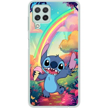 Силиконовый Чехол с Картинкой для Samsung Galaxy M32 (M325) Принт (Stitch, Стич) (42962-ysm028)