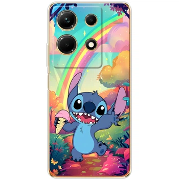 Силиконовый Чехол с Картинкой для Infinix Note 30 4G Принт (Stitch, Стич) (55316-ysm028)