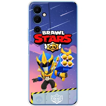 Силиконовый Чехол с Картинкой для Tecno Pova Neo 2 Принт (Бравл Старс Брок, Brawl Stars Brock) (45571-ysm022)