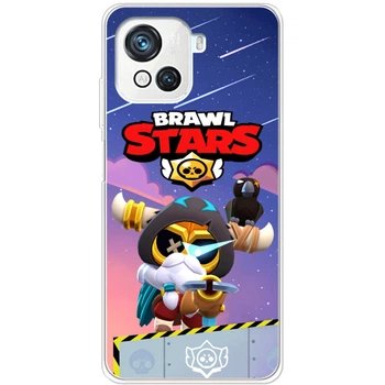 Силиконовый Чехол с Картинкой для Blackview Oscal C80 Принт (Бравл Старс Корделиус, Brawl Stars Cordelius) (48126-ysm024)