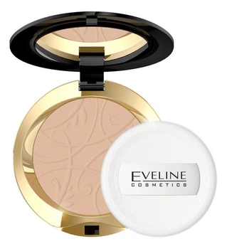Пудра ЕVELINE CELEBRITIES BEAUTY під загар з блискітками 020