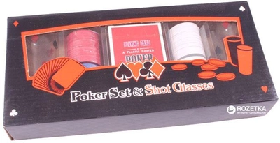 Набор для игры в покер (100фишек, 2рюмки) Duke (PG22100)