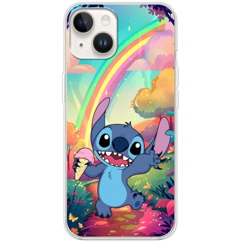 Силиконовый Чехол с Картинкой для iPhone 14 Принт (Stitch, Стич) (44840-ysm028)