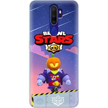 Силиконовый Чехол с Картинкой для OPPO A5 2020 Принт (Бравл Старс Сту, Brawl Stars Stu) (38519-ysm026)