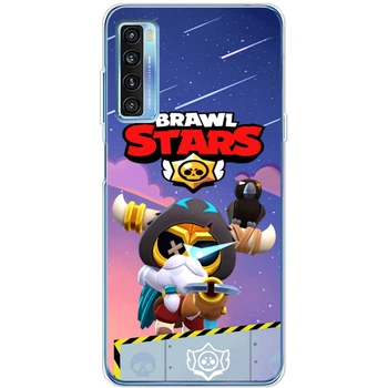 Силіконовий Чохол з Картинкою для TCL 20L Plus Принт (Бравл Старс Корделіус, Brawl Stars Cordelius) (56080-ysm024)