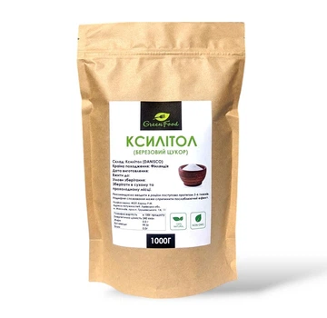 Ксилітол (Березовий цукор) 1000 грам Фінляндія GreenFood