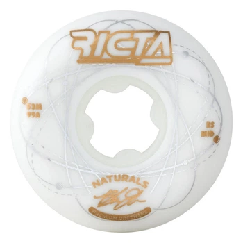Колеса для скейтборда Ricta 53mm Johnson Orbital Naturals White Gold Mid 99A
