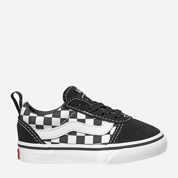 Tenisówki chłopięce Vans TD Slip-On Checkerboard VN0A3QU1PVJ 23.5 Czarny/Biały (192360762572)