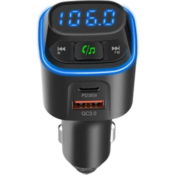 FM модулятор Gelius Tune GP-FMT051 (PD/QC) 36 Watt Black