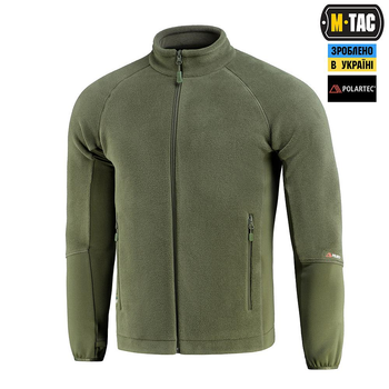 Військова тепла кофта M-Tac Polartec Sport Army Olive 2XL