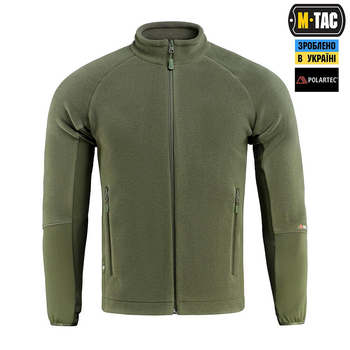 Військова тепла кофта M-Tac Polartec Sport Army Olive L