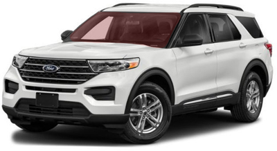 Ford Explorer 2019- Лобове скло (датчик запотівання, з молдингом, SOLACO) 25731T Benson (КНР)