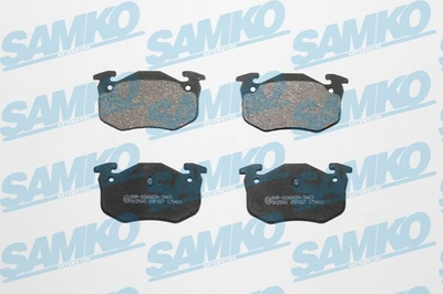 Тормозные колодки SAMKO 5SP307 Peugeot 306, 206; Renault Megane, Clio; Citroen Xsara 425257, 95666971, 95659341