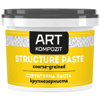 Паста структурна крупнозерниста біла ART Kompozit, 300 мл