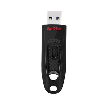 USB накопитель SanDisk Ultra 64ГБ USB 3.0 Type-A черный