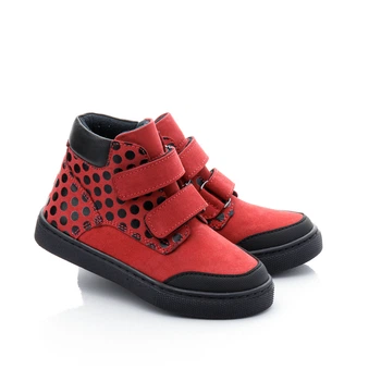 Демисезонные ботинки Woopy Fashion 25 красный (10348)