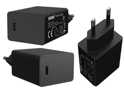 Блок живлення XTAR PD20W мережевий EU, 20Вт, QC3.0