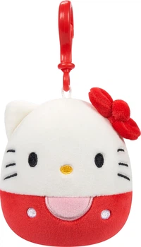 Мягкая игрушка на клипсе Squishmallows Хеллоу Китти 9 см (SQSN00270)