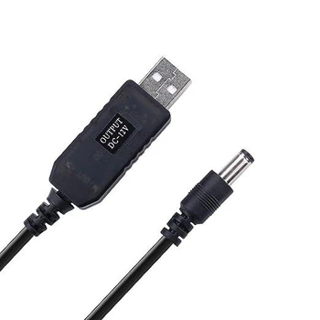 Кабель для живлення роутера USB-DC 12V живлнення від павербанка, DC 5.5×2.1