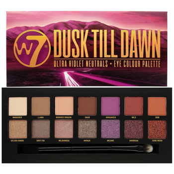 Палетка теней W7 EYE COLOUR PALETTE DUSK TILL DAWN-9,6г.