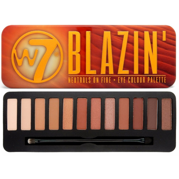 Палетка теней W7 EYE COLOUR PALETTE BLAZIN' 15,6г.