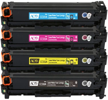Картридж ACO для HP Color LaserJet CM2320nMFP series/CP2025 series HP 304A Yellow аналог CC532A (ACO-CC532A)