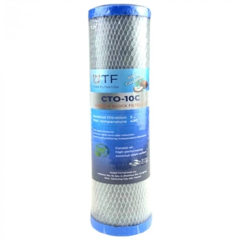 Картридж із брикетованого вугілля Tiger Filtration CTO-10C