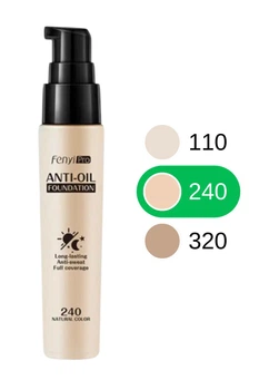 Тональний крем Fenyi Pro Anti Oil Foundation (240 - Бежевий натуральний), 30 мл