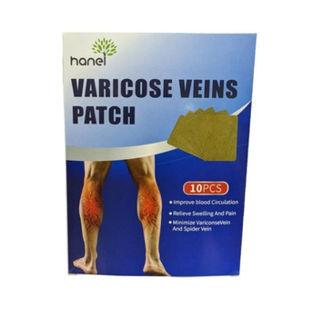 Пластирі для лікування варикозу (12 шт) Varicose Veins Patch