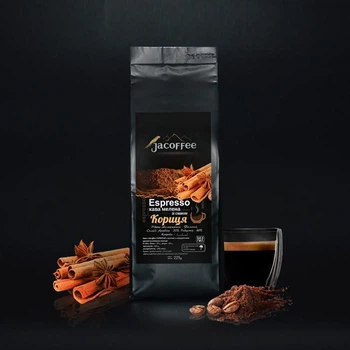 Кава мелена Jacoffee Espresso Кориця 225 г