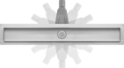 Трап для душа FALA WET and DRY 75342 с поворотным сифоном 700 мм