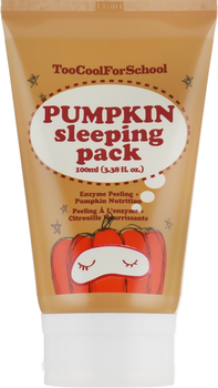 Maska nawilżająca do twarzy Too Cool For School Pumpkin Sleeping Pack na noc 100 ml (8809297210954)