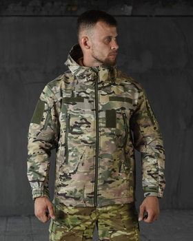 Тактична демісезонна куртка SoftShell 2XL мультикам (83823)