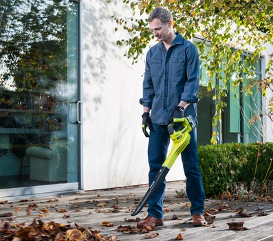 Повітродув садовий акумуляторний Ryobi ONE+ OBL1820S 18В 245км/год 1.6кг без АКБ та ЗП (5133002663)