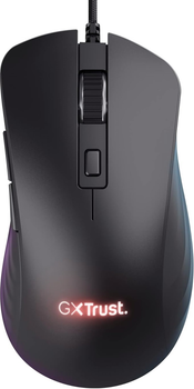 Миша Trust GXT924 YBAR+, USB-A, Чорний (24890_TRUST)
