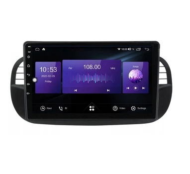 Штатна Магнітола Fiat F500 2007-2015 4/64 8 ядер XYAuto 4G DSP CarPlay на Android (М-Ф500c-9-М4)