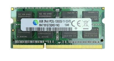 Samsung 8GB DDR3L 1600MHz SO-DIMM 204-Pin Non-ECC Unbuffered RAM (M471B1G73QH0-YK0) для ноутбуков