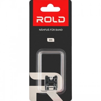 Лапка для настрачивания ленты, тесьмы Rold D25