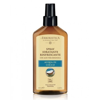 Спрей для лица ATHENA'S L'ERBORISTICA SPRAY IDRATANTE RINFRESCANTE - AQUA di COCCO con ALOE VERA 200мл.