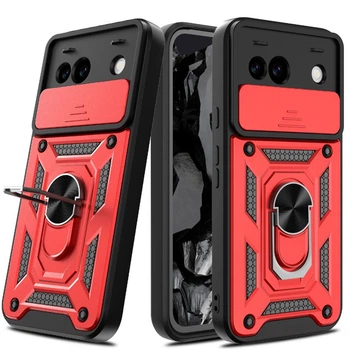 Чехол накладка Ricco Camera Sliding для Google Pixel 8A red