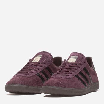 Tenisówki męskie do kostki adidas State Series ID2081 44.5 Ciemnobordowe (4066755683819)