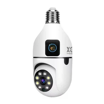 IP-камера цокольная с двойным объективом XON SmartCam Wi-Fi 1080P (UBWEW22VW 7430) Белая