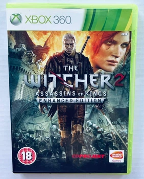 The Witcher 2 Assassin's of Kings Enhanced Edition + картонный футляр, английская версия - диск для Xbox 360, Б/У