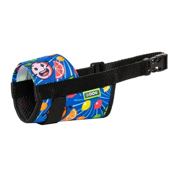 Намордник HIDOG Crazy blue fruits з нейлону регульований №1 обхват 14-20см (130/1058)