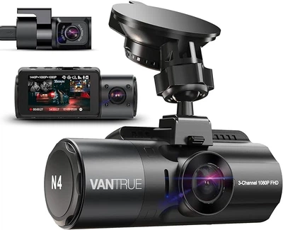Відеореєстратор VANTRUE N4 Чорний Factory Recertified g2
